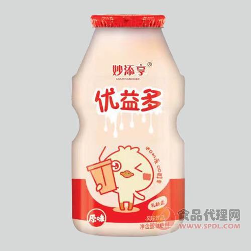 妙添享优益多乳酸菌饮品原味100ml