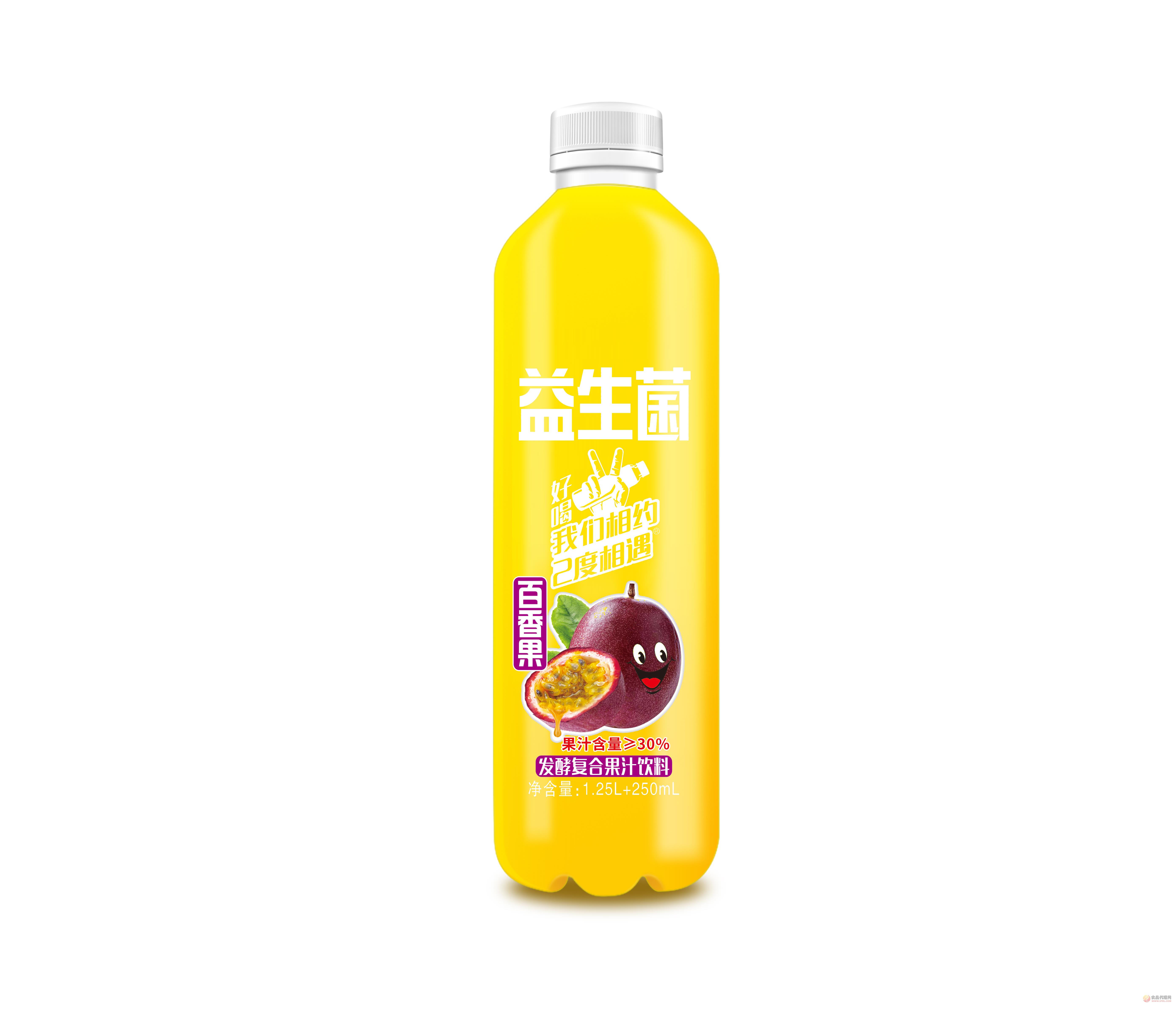 益生菌复合果汁百香果味1.25L+250ml
