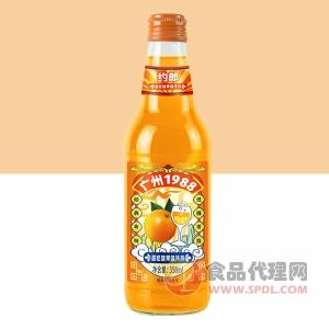 广州1988甜橙味果味汽水358ml
