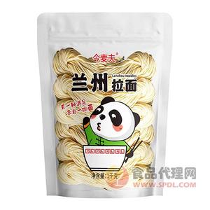 今麦夫兰州拉面半干面1kg