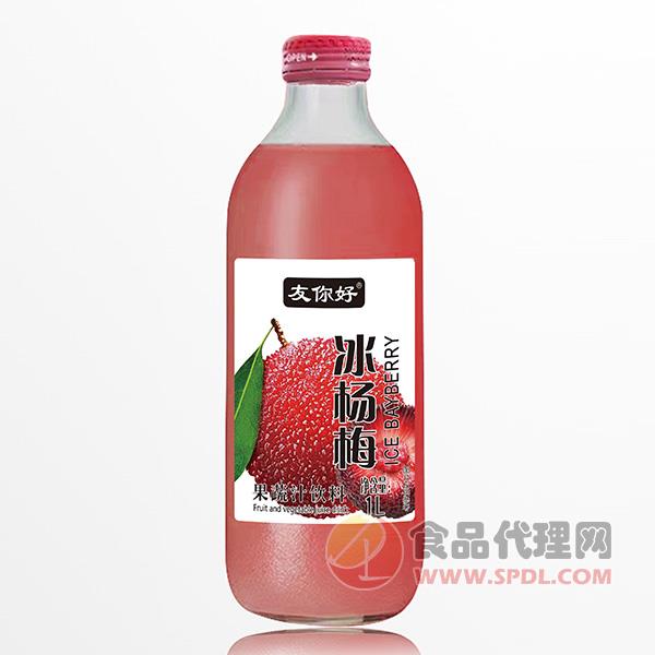 友你好冰杨梅汁1L