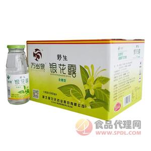 万岁泉金银花露含糖型340mlx12瓶