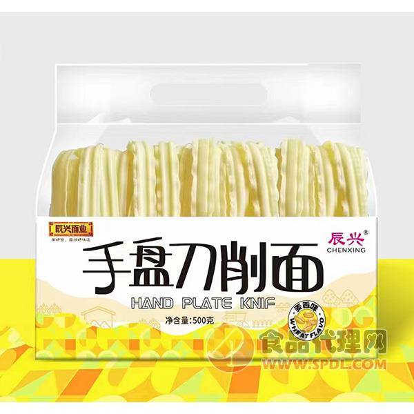 辰兴手盘刀削面麦香味500克x10包