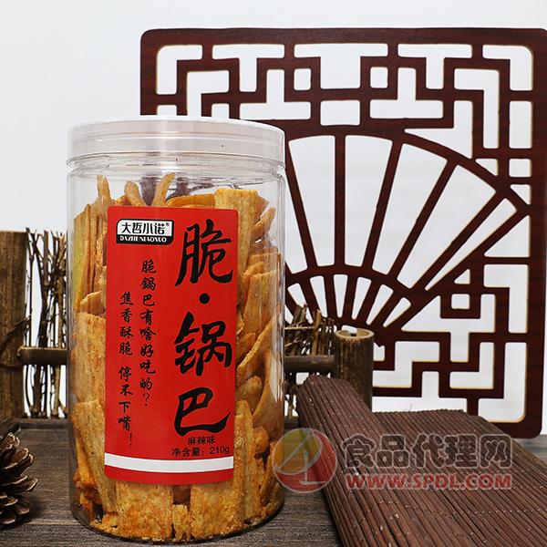 大哲小诺脆锅巴麻辣味210g