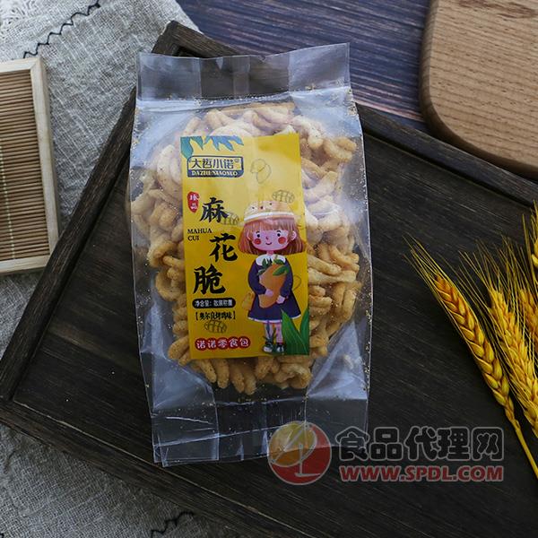 大哲小诺麻花脆奥尔良烤鸡味散称