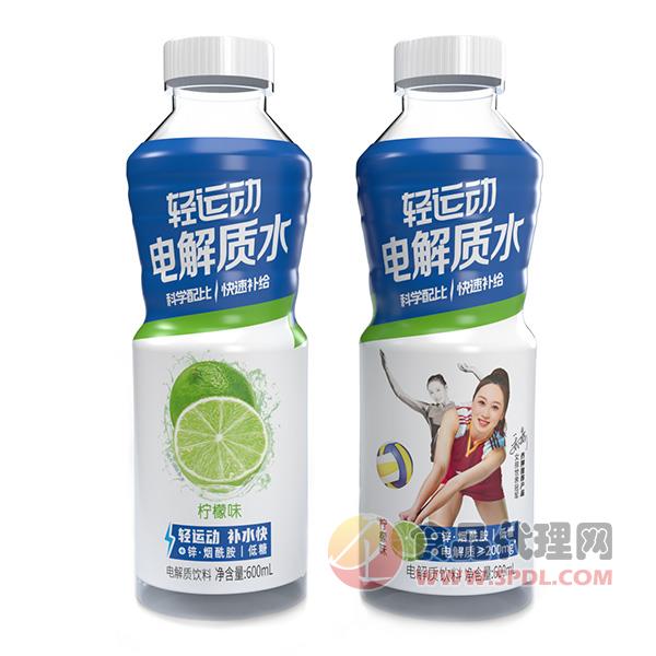 轻运动电解质水柠檬味600ml