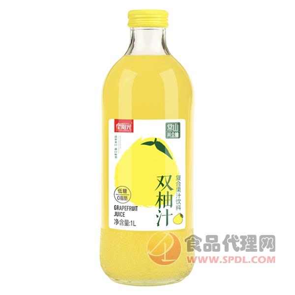 星阳光双柚汁复合果汁饮料1L