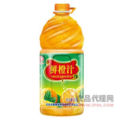 情之润鲜橙汁饮料2.5L