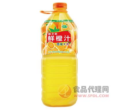 情之润鲜橙汁饮料1.5L