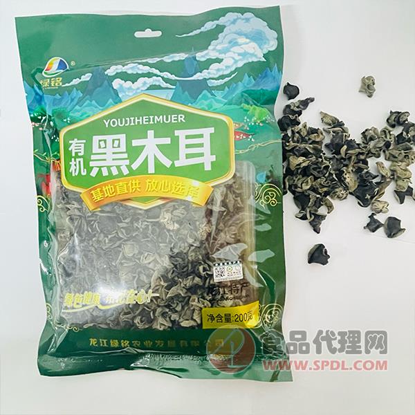 綠銘有機(jī)黑木耳200g