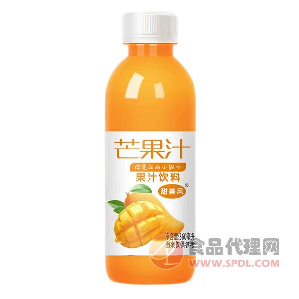 甜美风芒果汁360ml