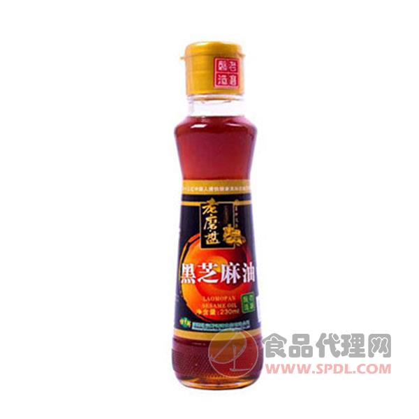 老磨盤黑芝麻油230ml