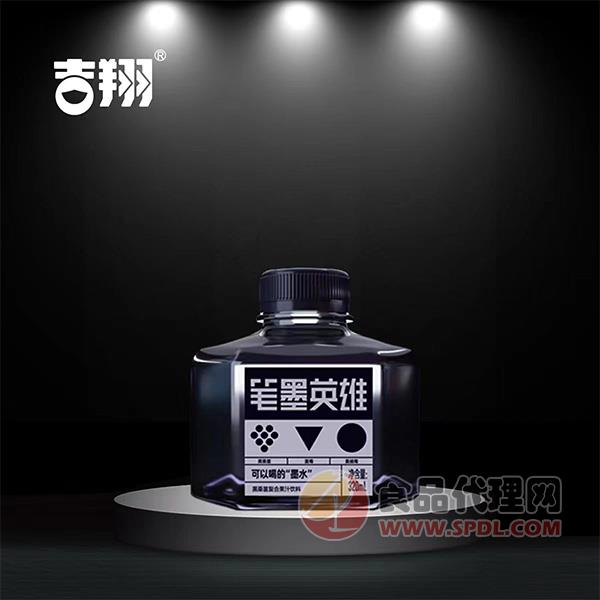 吉翔笔墨英雄果汁饮料320ml