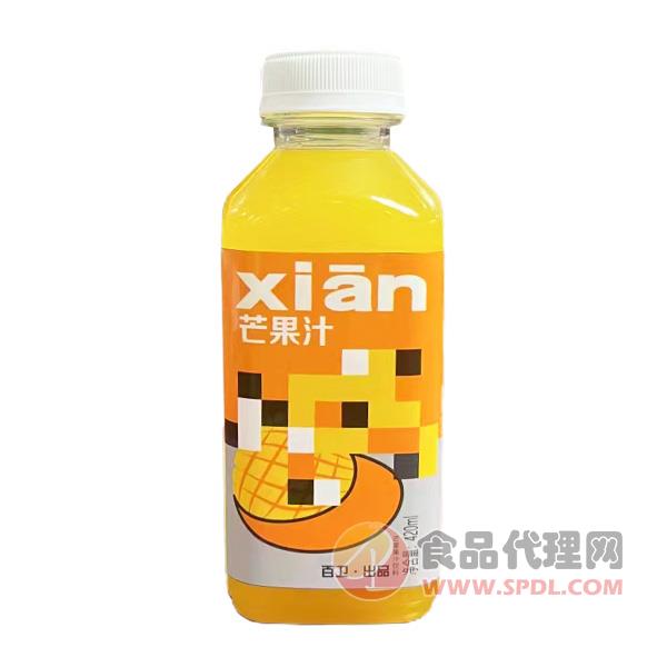 百卫芒果汁420ml