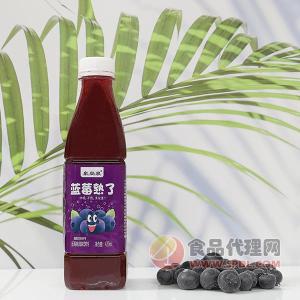 泉尚泉蓝莓味饮料420ml