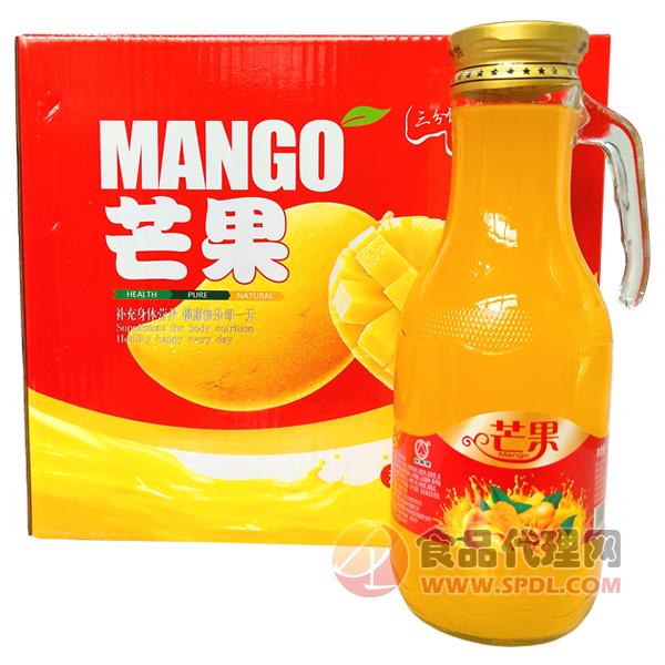 合利佳芒果果汁饮料标箱