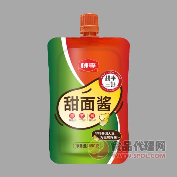 桃李甜面酱袋装450gx20袋