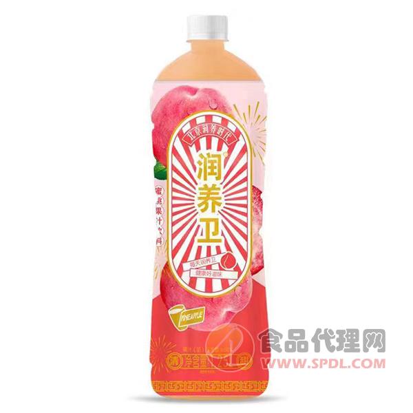 润养卫蜜桃果汁饮料1.25L