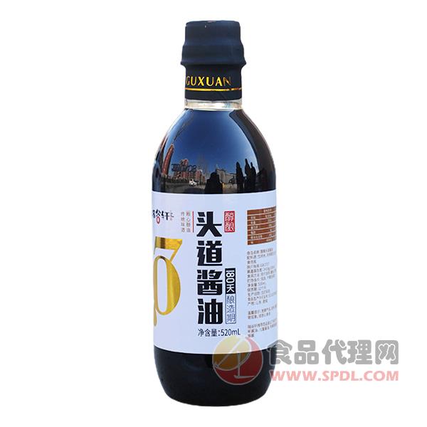 瑞谷轩头道酱油520ml