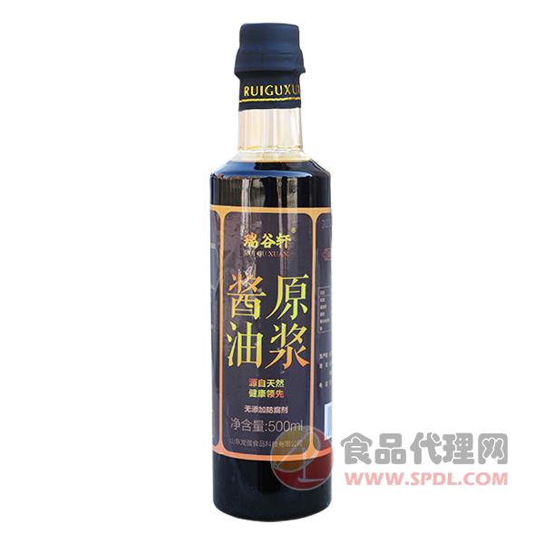 瑞谷轩原浆酱油500ml