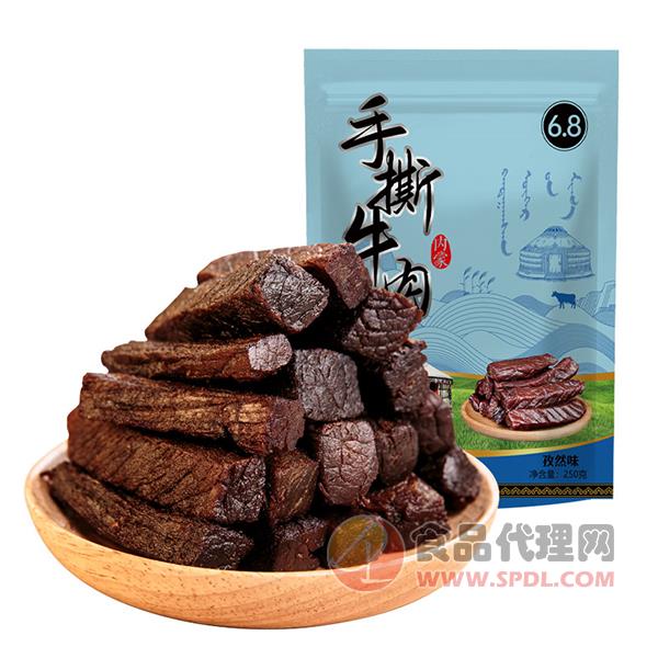 蒙时代手撕牛肉孜然味250g