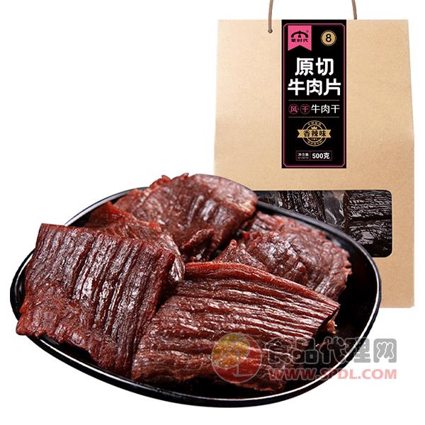 蒙时代原切牛肉片香辣味500g