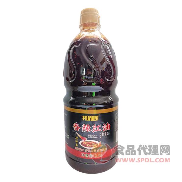 邦尚厨香辣红油1.8L