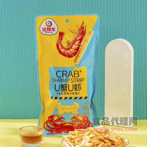 比特龙U蟹U虾膨化食品袋装32g
