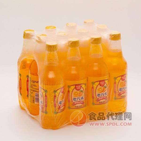 百乐洋老汽水香橙味500mlx12瓶
