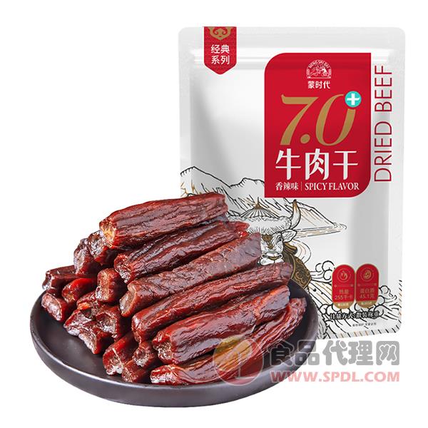 蒙时代7.0+牛肉干香辣味散称