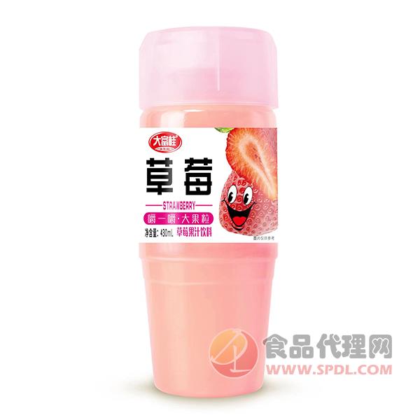 大富桂草莓汁饮料430ml