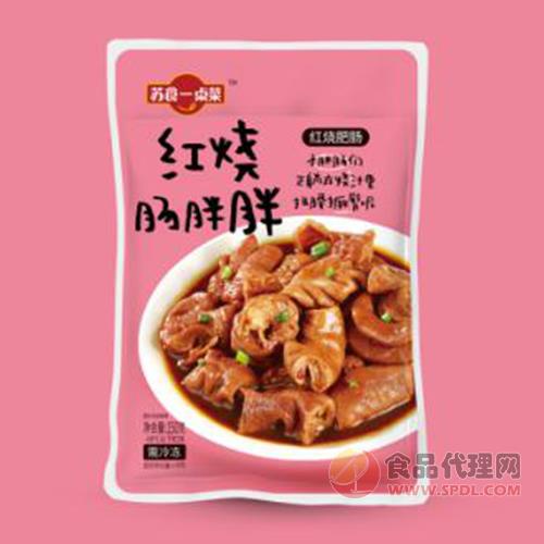 苏食一桌菜红烧肥肠150g