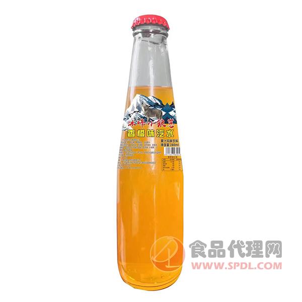 冰峰小狼崽香橙味汽水280ml