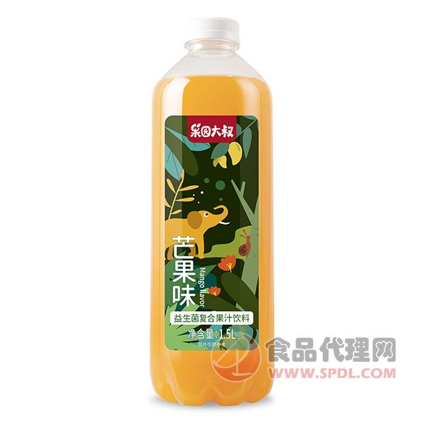 果园大叔益生菌复合芒果汁1.5L