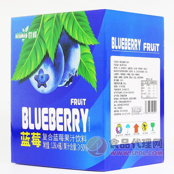 世隆蓝莓汁1.26Lx6瓶