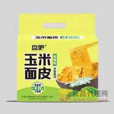 盘吧玉米面皮香辣味4连包