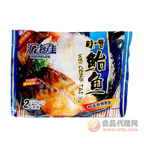 汇海佳味噌鲐鱼125gx2袋