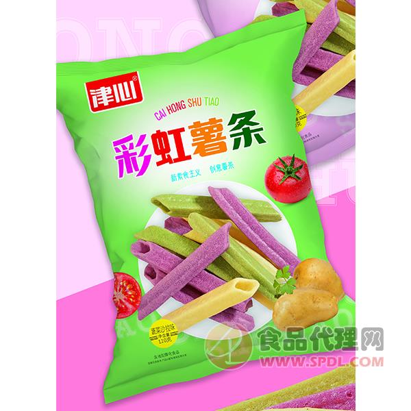 津心彩虹薯条蔬菜沙拉味110g