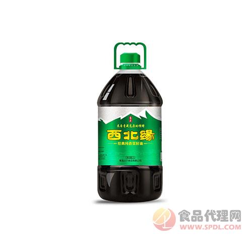 西北缘经典纯香菜籽油5L