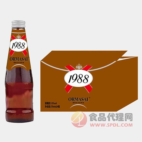 1988咖啡味果味啤酒275mlx24瓶