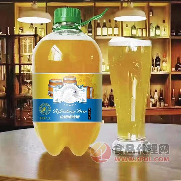 金鳟熊啤酒1.5L