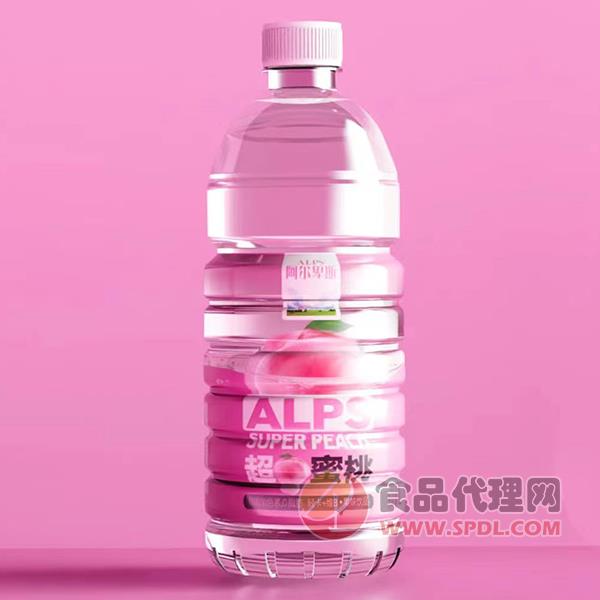 ALPS阿尔卑斯果味饮品蜜桃味1L