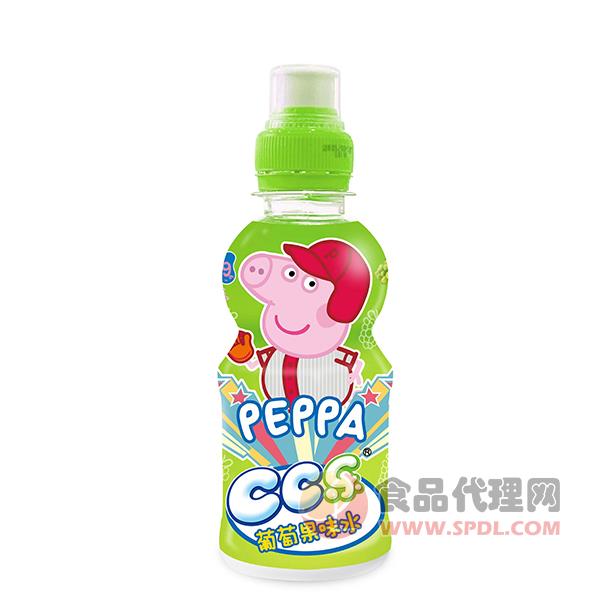 CC乐葡萄果味水245ml