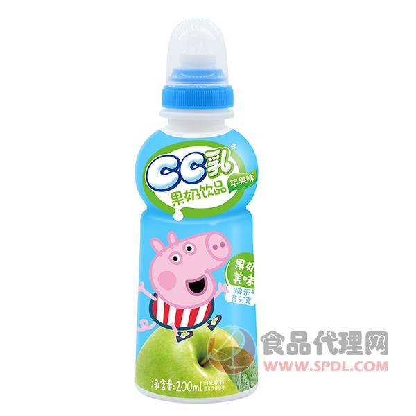 CC乳果奶饮品苹果味200ml