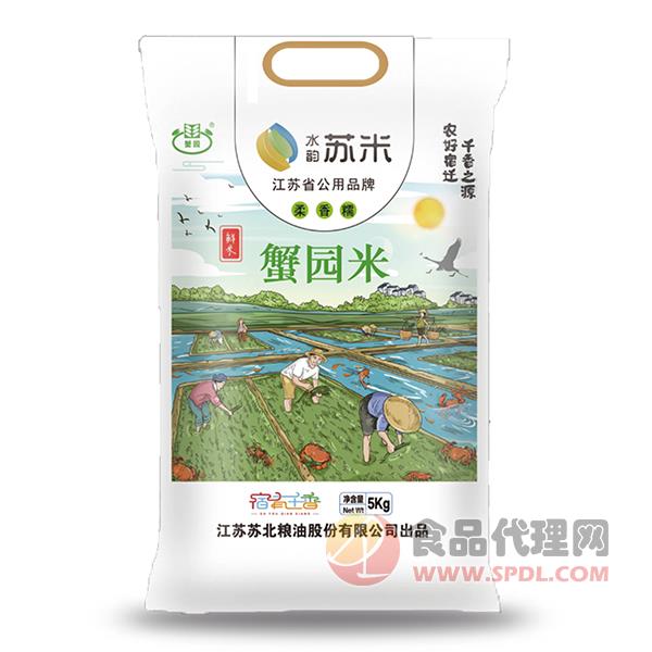 蟹园米水韵苏米5kg
