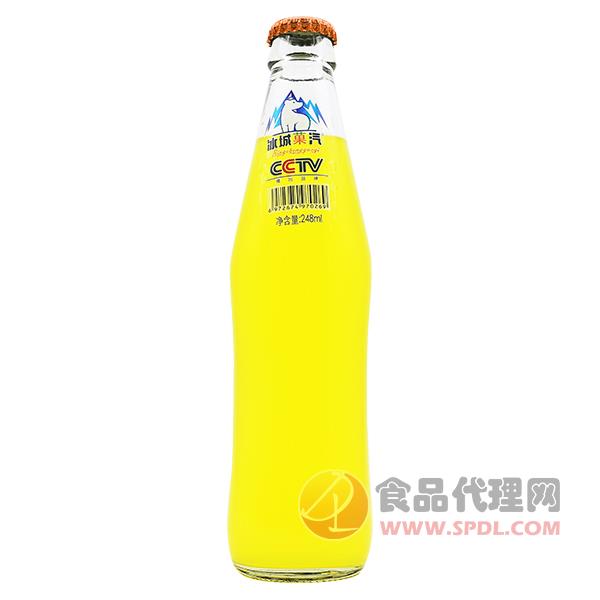 冰城菓汽果汁汽水凤梨味248ml