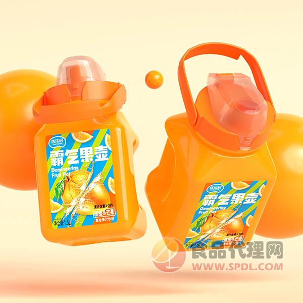 优乐冠霸气果壶甜橙芒果复合果汁饮料1.5L