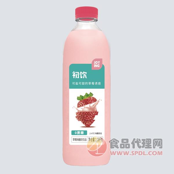 初饮草莓味酸奶饮品1.08kg
