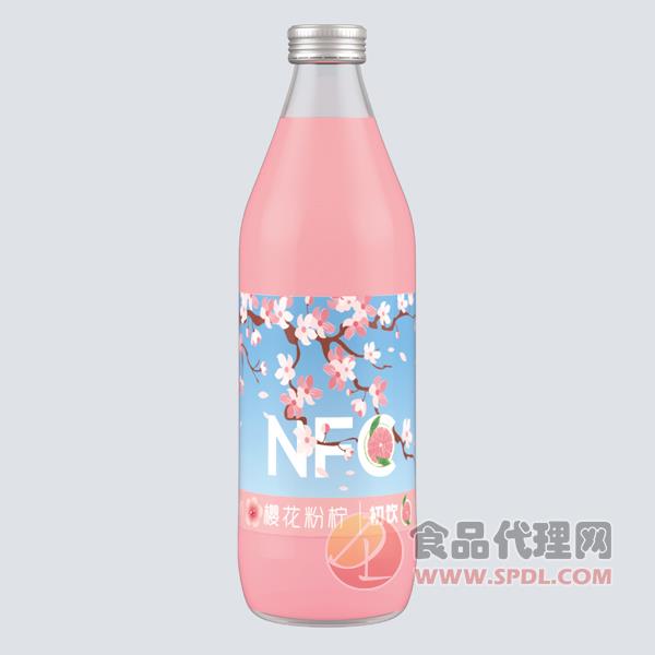 初饮NFC樱花粉柠西柚汁1kg