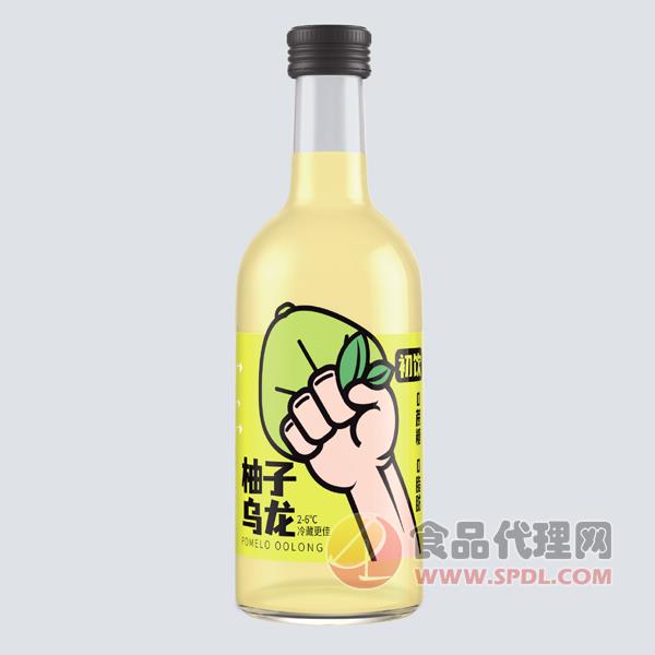 初饮柚子乌龙果味茶333ml